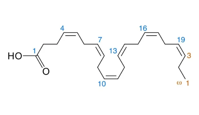 Wzór chemiczny DHA